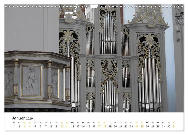 Produktbild: Fantastische Welt der Orgeln (Wandkalender 2026 DIN A3 quer), CALVENDO Monatskalender
