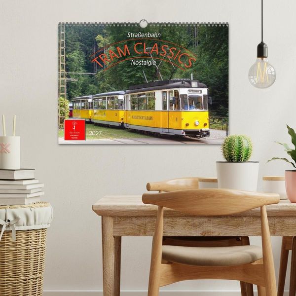 Produktbild: TRAM CLASSICS - Stra&szlig;enbahn Nostalgie (Wandkalender 2027 DIN A3 quer), CALVENDO Monatskalender