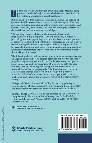 Produktbild: Ideology and Opinions