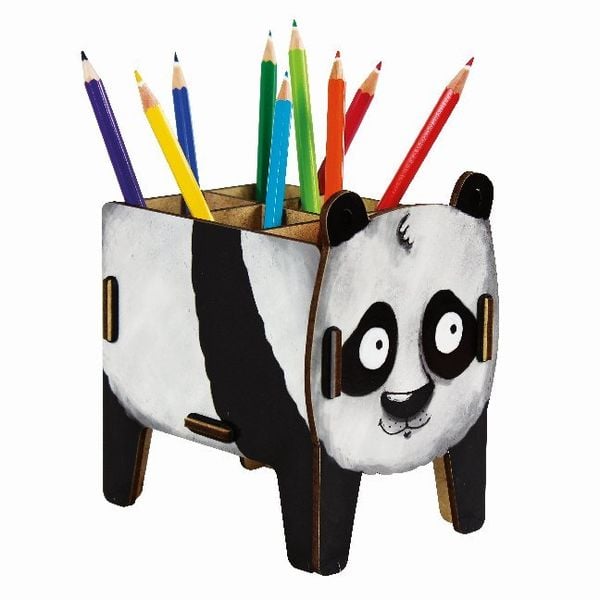 Produktbild: Werkhaus Stiftebox Vierbeiner Panda