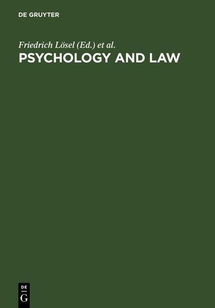 Produktbild: Psychology and Law