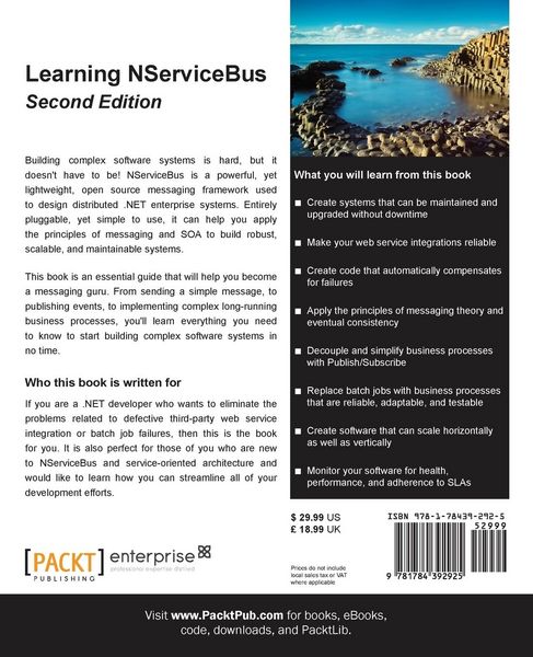 Produktbild: Learning NServiceBus - Second Edition