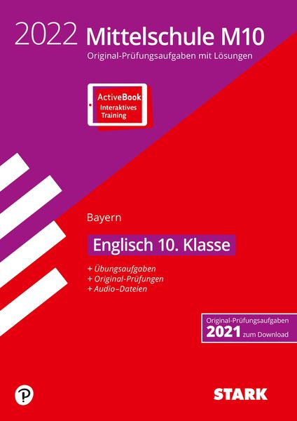 STARK Original-Prüfungen und Training Mittelschule M10 2022 - Englisch - Bayern