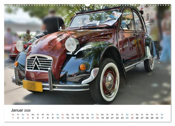 Produktbild: Oldtimer - Altes Blech in neuem Glanz (Wandkalender 2026 DIN A2 quer), CALVENDO Monatskalender
