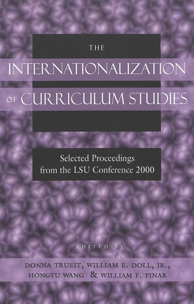 Produktbild: The Internationalization of Curriculum Studies