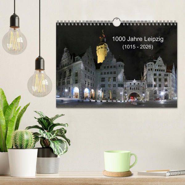 Produktbild: 1000 Jahre Leipzig (1015 - 2026) (Wandkalender 2026 DIN A4 quer), CALVENDO Monatskalender
