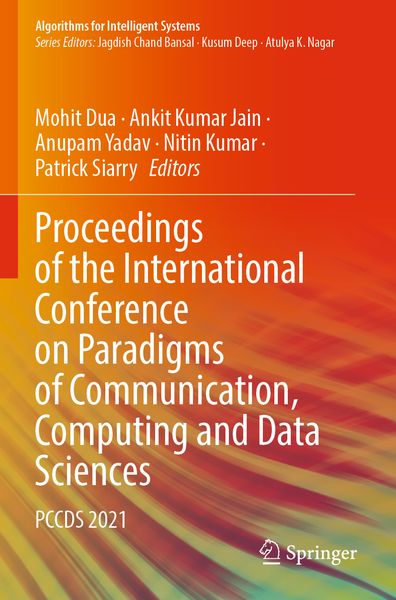 Produktbild: Proceedings of the International Conference on Paradigms of Communication, Computing and Data Sciences