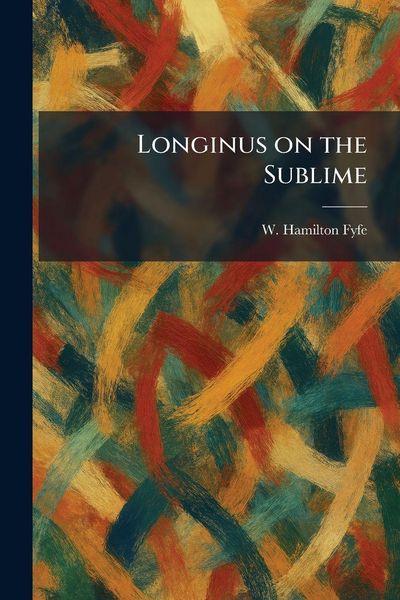 Produktbild: Longinus on the Sublime