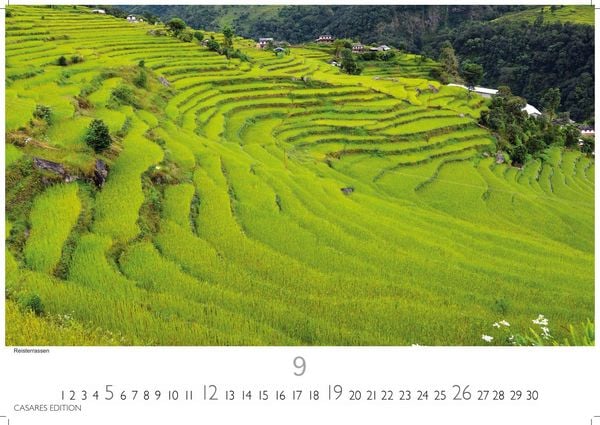 Produktbild: Nepal Kalender 2027 &ndash; Wandkalender | Fotokalender Asien 35x50cm Grosses Format - Atemberaubende Fotos der Himalaya-Gipfel, Tempel und heiligen St&auml;tten Nepals