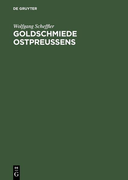 Produktbild: Goldschmiede Ostpreussens
