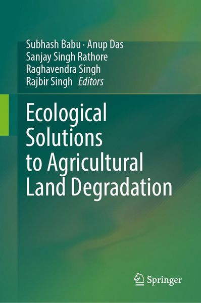 Produktbild: Ecological Solutions to Agricultural Land Degradation