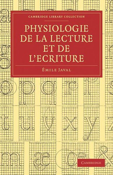 Produktbild: Physiologie de la lecture et de l'ecriture