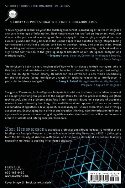 Produktbild: Reasoning for Intelligence Analysts