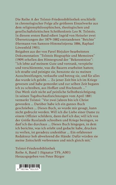 Meine Beichte