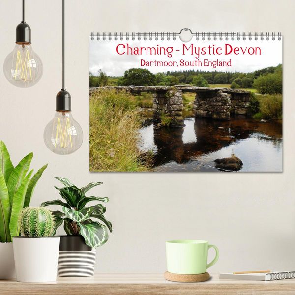 Produktbild: Charming - Mystic Devon Dartmoor, South England (Wall Calendar 2026 DIN A4 landscape), CALVENDO 12 Month Wall Calendar