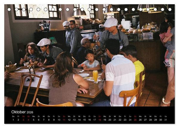 Produktbild: Rio de Janeiro dazwischen - in between (Tischkalender 2026 DIN A5 quer), CALVENDO Monatskalender
