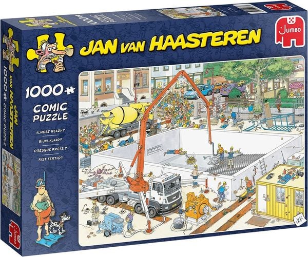 Jumbo Spiele - Jan van Haasteren - Fast Fertig?, 1000 Teile