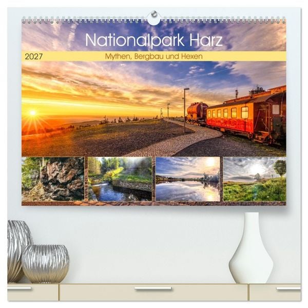 Produktbild: Nationalpark Harz - Mythen, Bergbau und Hexen (hochwertiger Premium Wandkalender 2027 DIN A2 quer), Kunstdruck in Hochglanz
