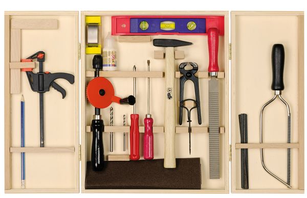 Produktbild: PEBARO 412 - Profi-Werkzeugschrank, 21 Teile, (60x37cm ausgeklappt)