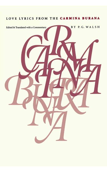Produktbild: Love Lyrics from the Carmina Burana