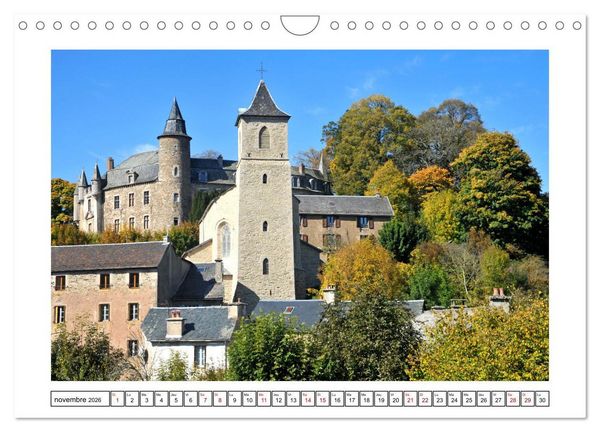 Produktbild: Ch&acirc;teaux OCCITANIE (Calendrier mural 2026 DIN A4 vertical), CALVENDO calendrier mensuel