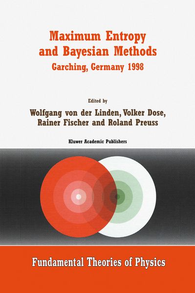 Produktbild: Maximum Entropy and Bayesian Methods Garching, Germany 1998