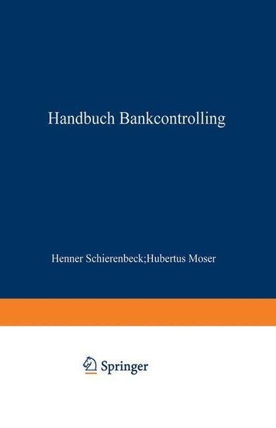 Produktbild: Handbuch Bankcontrolling