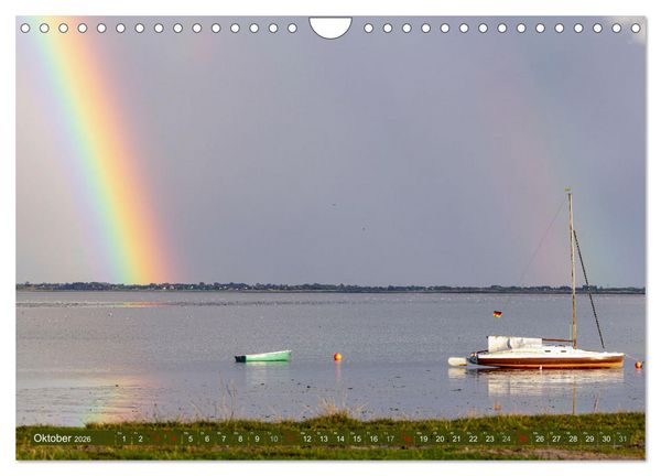Produktbild: Magisches Sylt. Bezaubernde Landschaft (Wandkalender 2026 DIN A4 quer), CALVENDO Monatskalender
