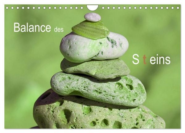 Produktbild: Balance des Steins (Wandkalender 2026 DIN A4 quer), CALVENDO Monatskalender