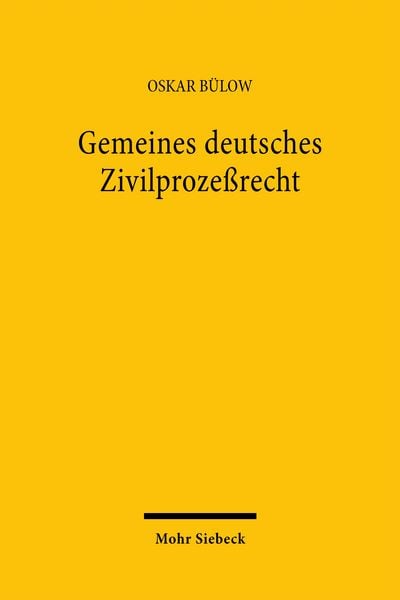 Produktbild: Gemeines deutsches Zivilproze&szlig;recht