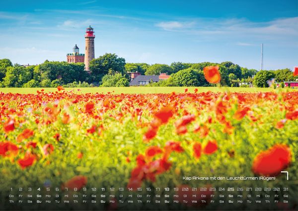Produktbild: Ostsee - Zwischen D&uuml;nen und Horizont &ndash; Die Ostsee erleben - 2027 - Kalender DIN A3