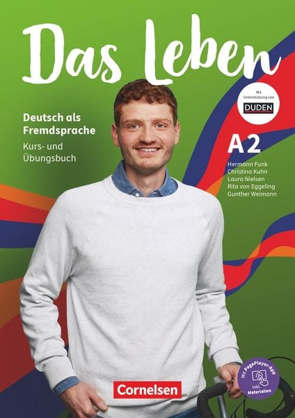 Produktbild: Das Leben A2: Gesamtband - Kurs- und Übungsbuch mit interaktiven Übungen auf scook.de