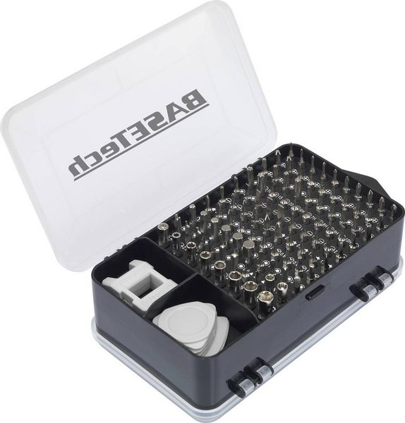 Produktbild: Basetech BT-2247898 Bit-Set 116teilig inkl. Bithalter-Schraubendreher