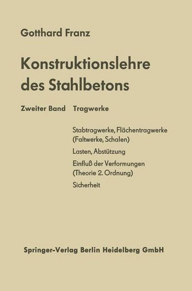 Produktbild: Konstruktionslehre des Stahlbetons