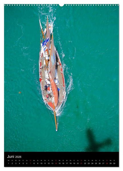 Produktbild: Segelschiffe von damals (hochwertiger Premium Wandkalender 2026 DIN A2 hoch), Kunstdruck in Hochglanz