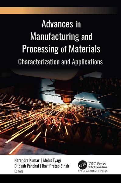 Produktbild: Advances in Manufacturing and Processing of Materials