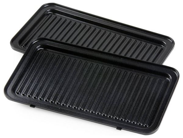 Produktbild: DOMO SANDWICH-WAFFEL-GRILL 3-IN-1 INKY BLACK Sandwichmaker Schwarz