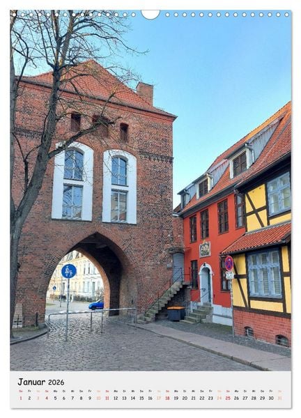 Produktbild: Stralsund - Altstadt und Hafen (Wandkalender 2026 DIN A3 hoch), CALVENDO Monatskalender