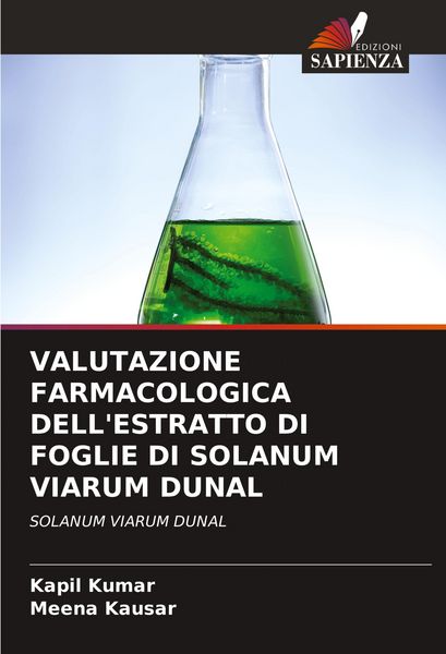 Produktbild: Valutazione Farmacologica Dell'estratto Di Foglie Di Solanum Viarum Dunal