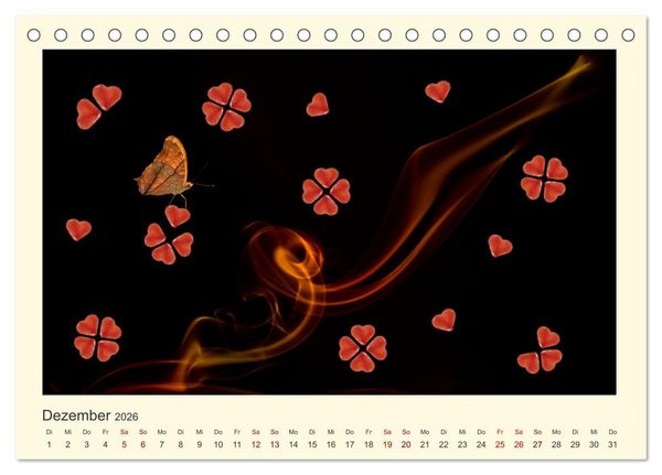 Produktbild: Das sch&ouml;nste Jahr, das Jahr der LIEBE (Tischkalender 2026 DIN A5 quer), CALVENDO Monatskalender