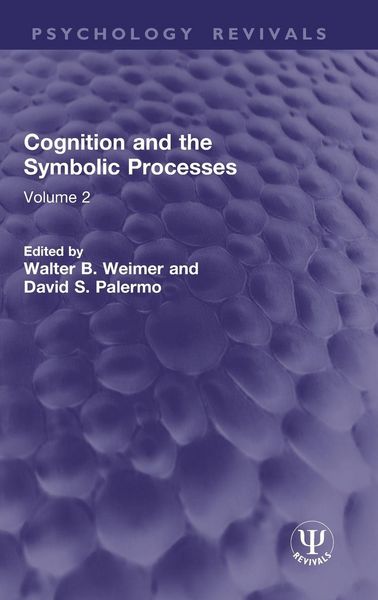 Produktbild: Cognition and the Symbolic Processes