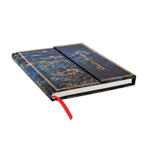 Produktbild: Hardcover Notizbuch Monet (Seerosen), Brief an Morisot, Ultra, Unliniert