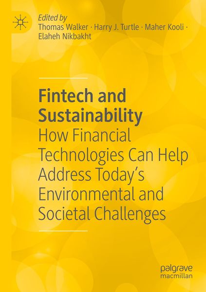 Produktbild: Fintech and Sustainability