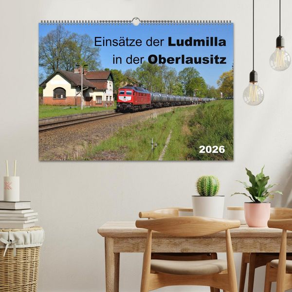 Produktbild: Eins&auml;tze der Ludmilla in der Oberlausitz 2026 (Wandkalender 2026 DIN A2 quer), CALVENDO Monatskalender