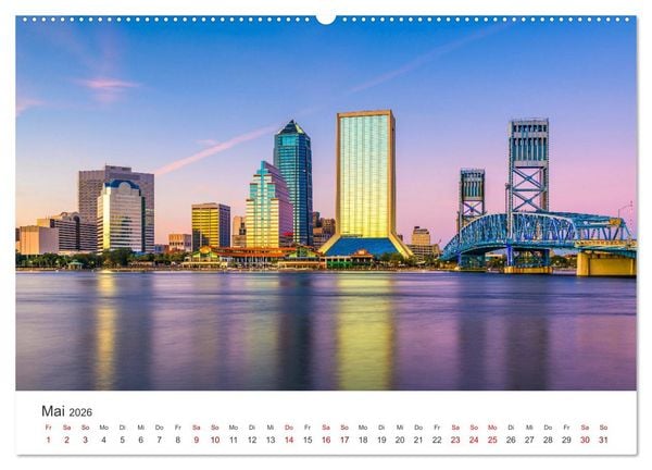 Produktbild: Florida - Eine Reise in den Sonnenscheinstaat. (Wandkalender 2026 DIN A2 quer), CALVENDO Monatskalender