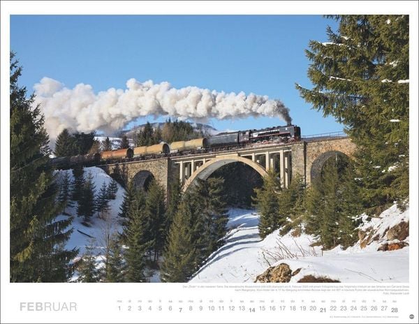 Produktbild: Eisenbahn-Romantik Posterkalender 2027