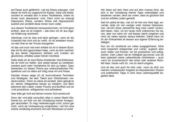 Produktbild: Aus der Depression ins Gl&uuml;cklichsein