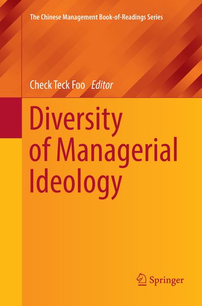 Produktbild: Diversity of Managerial Ideology