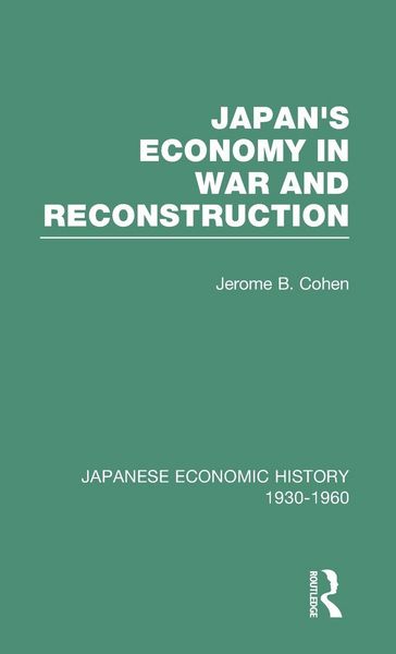Produktbild: Japans Econ War&Reconstrct V 2