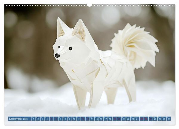 Produktbild: Wenn Papier zum Leben erwacht (hochwertiger Premium Wandkalender 2026 DIN A2 quer), Kunstdruck in Hochglanz